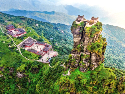 黃果樹瀑布、荔波小七孔、梵凈山汽車純玩六天